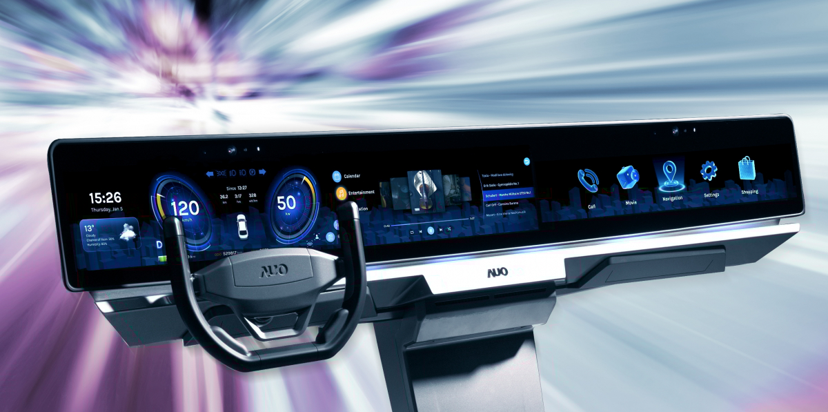 hth·华体FIDM Plus 一体化显示方案导入AmLED显示技术并整合多项感测技术，打造沉浸式、互动的座舱体验