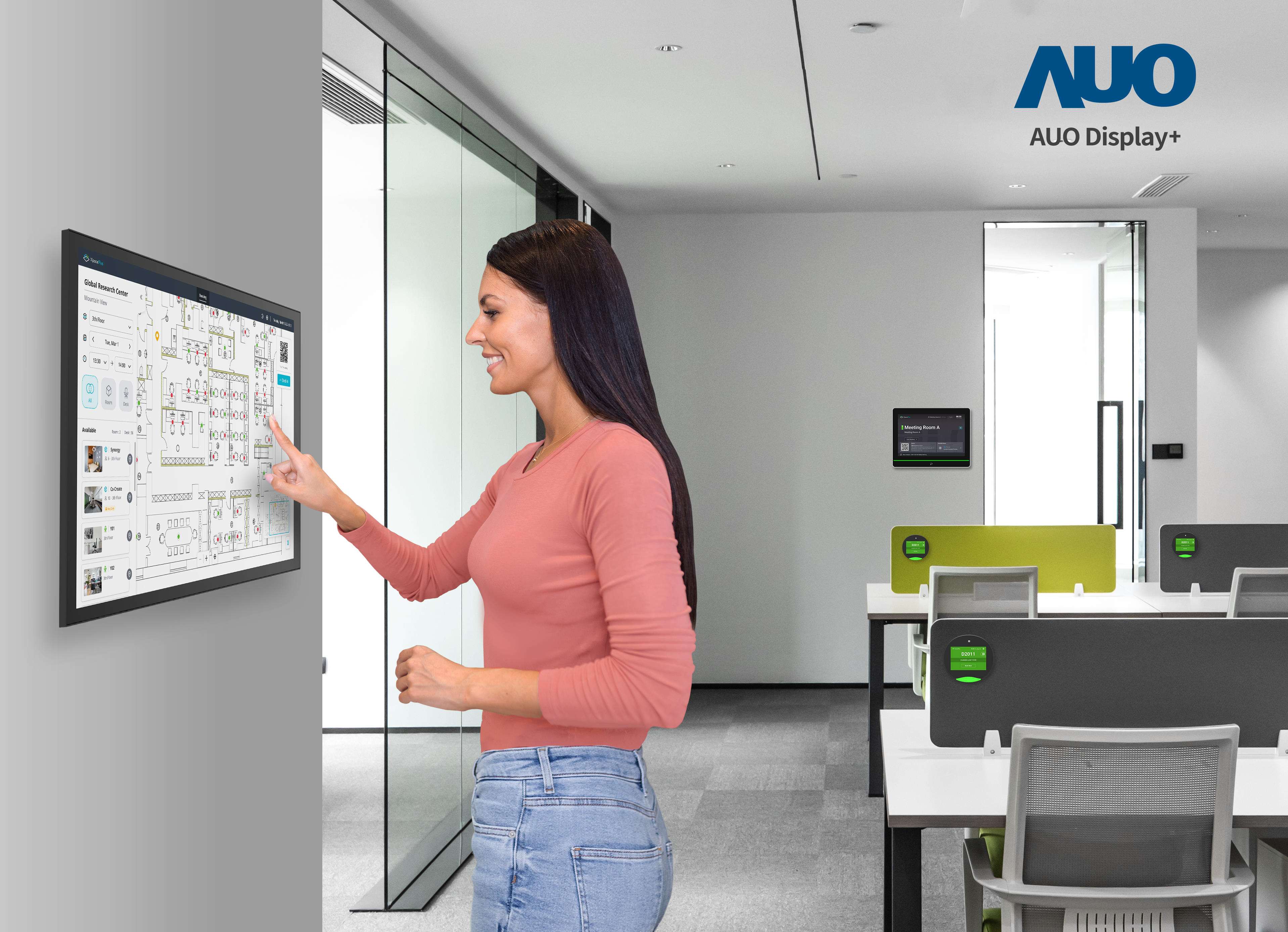 达擎会议空间管理解决方案可应用于空间预约和管理流程，将办公空间的查询、预约和保留等流程自动化，为用户提供更灵活、弹性的工作模式