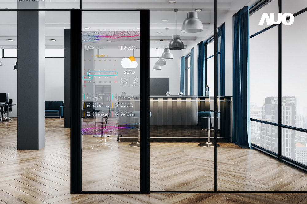 hth·华体致力于研发低能耗之绿色产品，如低能耗发光组件Micro LED显示技术，具高透明、可无限拼接的特性，可依需求调整并延伸应用于不同场域，包括汽车侧窗或家庭玄关、智慧橱窗、商业展示等