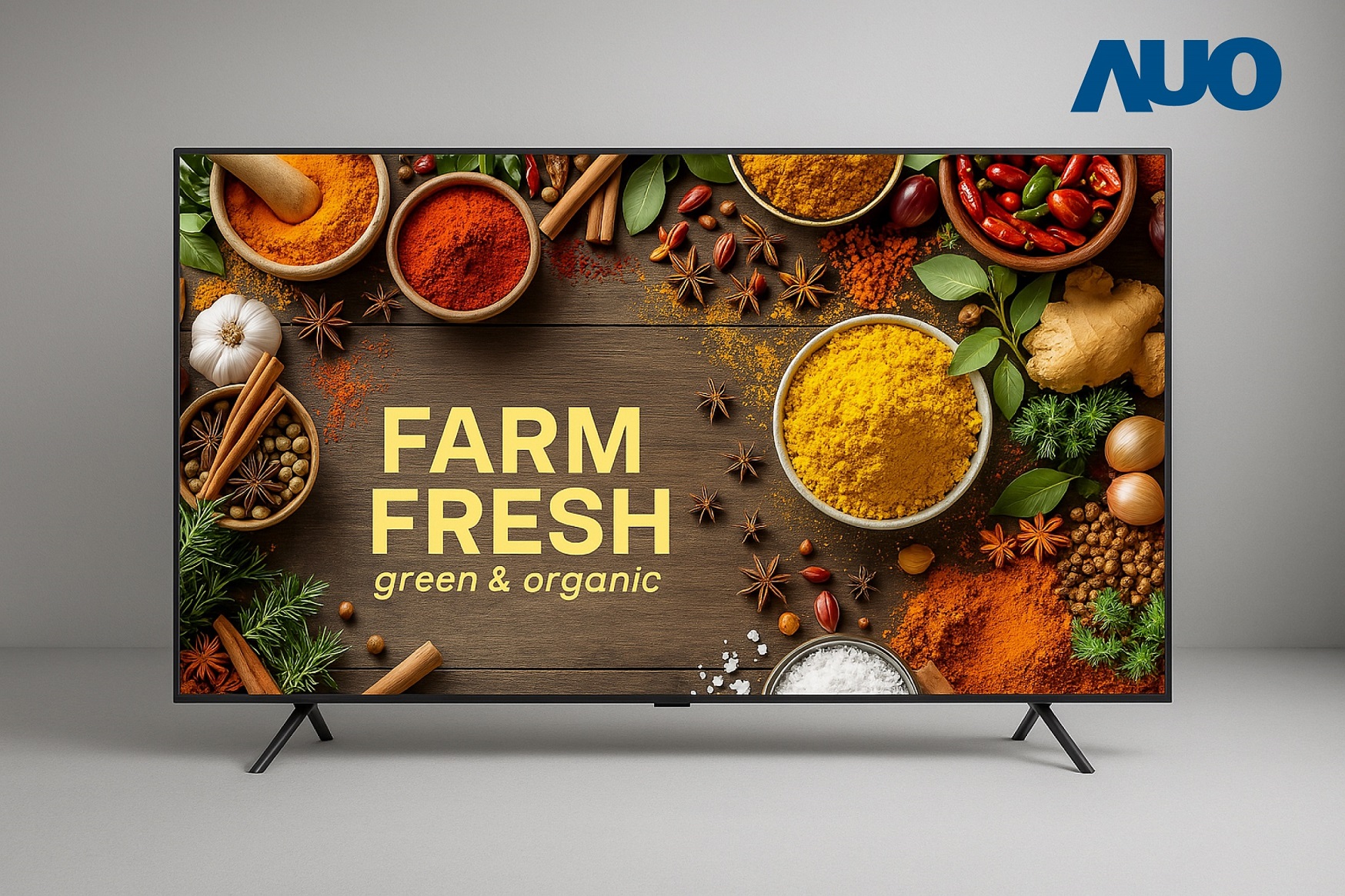 友達研發全球首台大尺寸高解析度節能、廣色域的65吋8K FSC色序型顯示器，採用新型液晶材料，融合超高頻刷新率、主動式RGB LED背光技術和AI優化的色分離演算法，實現低色分離和卓越的色域表現