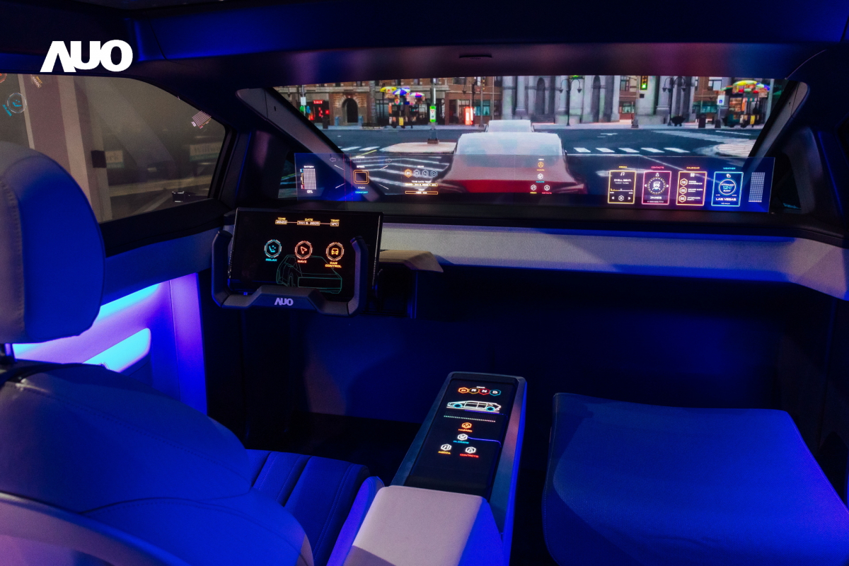 「友達智慧座艙2025」以使用者體驗為核心，運用Micro LED顯示科技為基礎搭配AI創新應用，打造沉浸、互動的座艙體驗，獲得台灣精品銀質獎