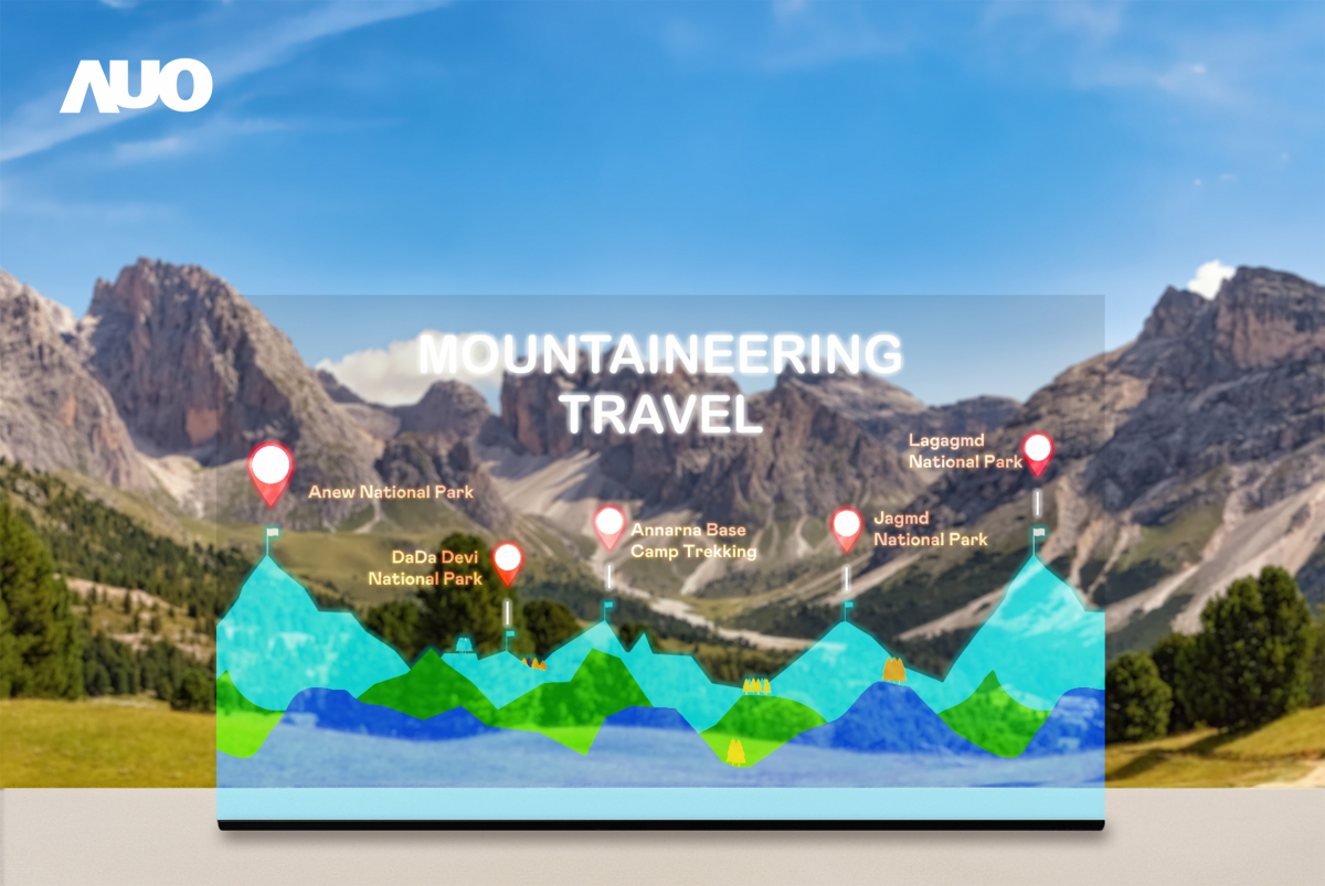 友達「177吋高透明度Micro LED顯示器」獲得台灣精品銀質獎，打破視野與空間的限制，適合應用於智慧零售、文物展示、創新廣告與智慧移動等場域