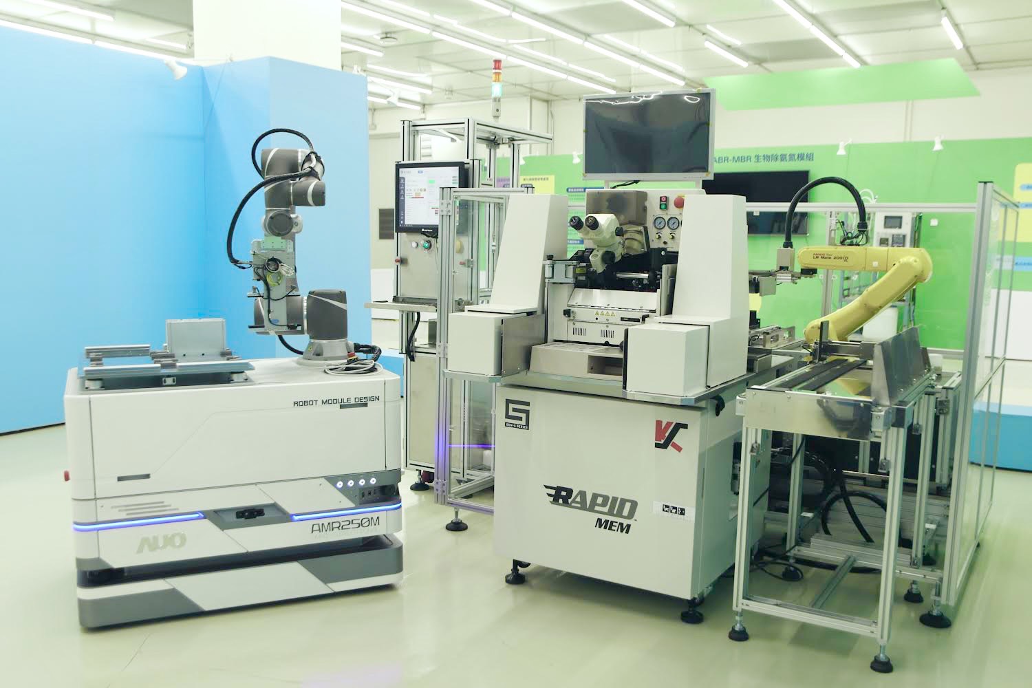 友達數位攜手半導體設備大廠K&S及夥伴樂宇精密，針對半導體封裝場域痛點，提供iAMHS一站式解決方案，創造產能提升至少10%的效益